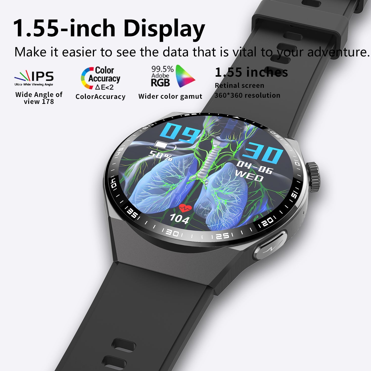 2025 New Accurate Measure ECG+PPG Diabetic Watches for Women Men Full Touch Screen Sport Fitness Watches Bluetooth For Android ios Smartwatch-2