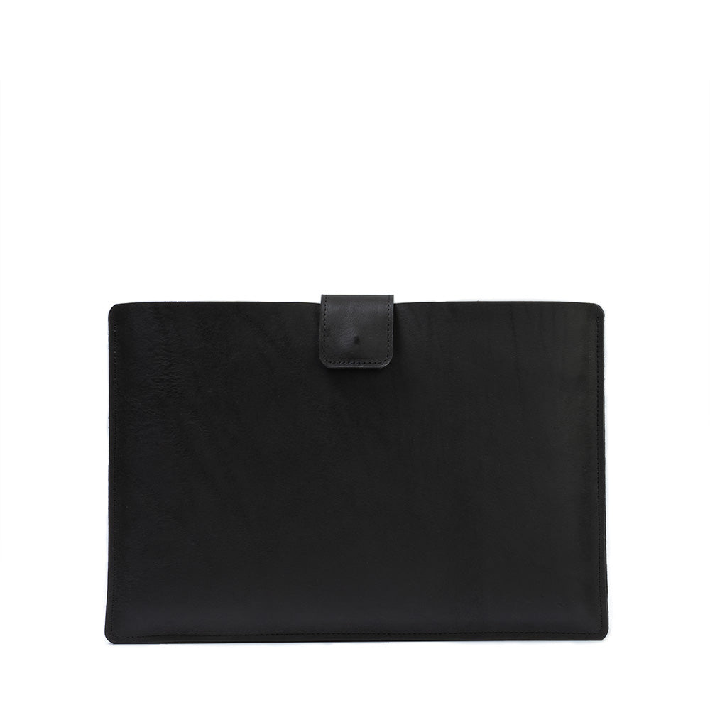 Leather Sleeve for MacBook with zipper pocket